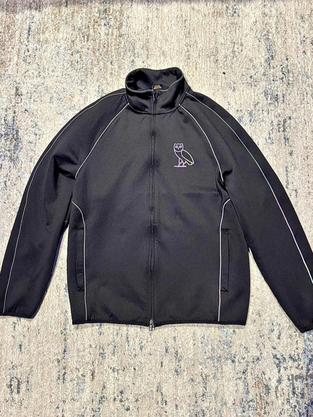OVO Men's Black Lightweight Jacket Size M